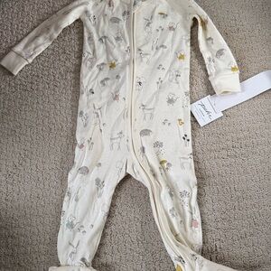 PEHR onesie Pajama 6-12mo NWT